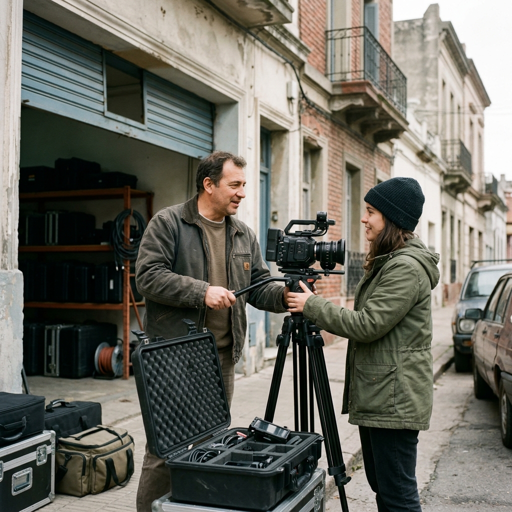 Alquiler de equipamiento de filmación, cámaras y producción audiovisual en Uruguay